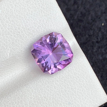 Pink Purple Amethyst from Brazil, Fancy Cut 2.95 Carats