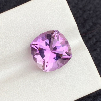 Pink Purple Amethyst from Brazil, Fancy Cut 6.50 Carats