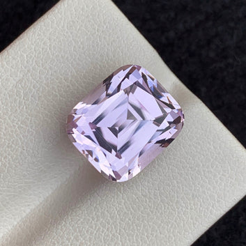 Loose Pink Kunzite from Afghanistan, Cushion Cut 12.05 Carats