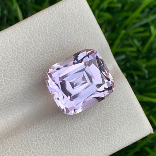Loose Pink Kunzite from Afghanistan, Cushion Cut 12.05 Carats