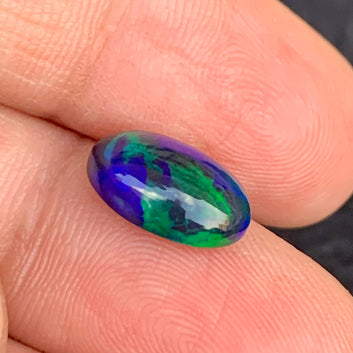 Ethiopian Blue opal Gemstone, 2.40 Carats