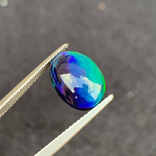 Ethiopian Blue opal Gemstone, 2.40 Carats