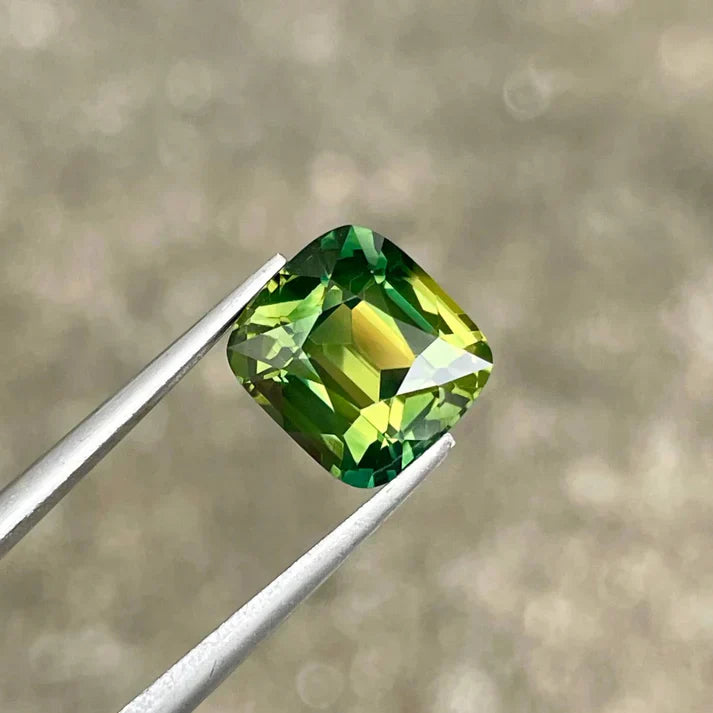RARE !! 8 APATITES VERTES DU BRESIL : 3,85 CARATS ★★ P401