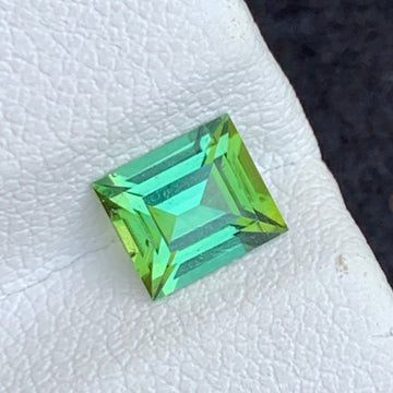  Bluish Green Tourmaline gemstone
 Bluish Green Tourmaline  jewelry
1.00 Carat Bluish Green Tourmaline Baguette Cut