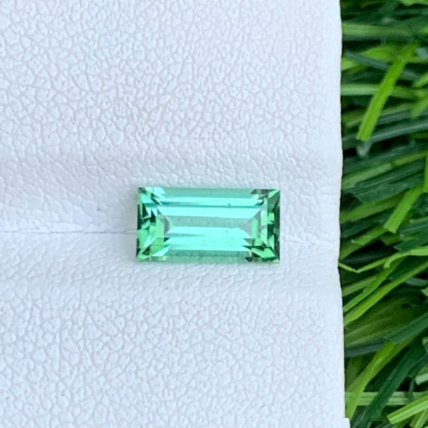 apple green tourmaline
1.20 Carat Apple Green Tourmaline Baguette Cut Gemstone

Mint Green Tourmaline Natural Afghan Gem VVS Clarity