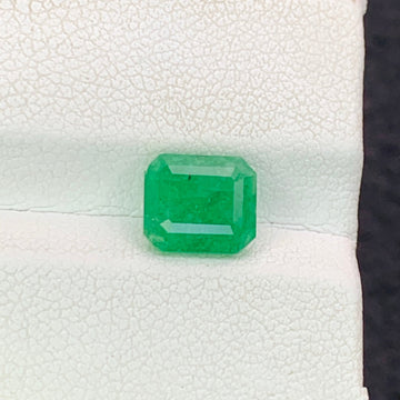 Green Emerald
1.20 carat natural Swat emerald gemstone