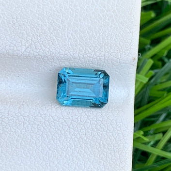 1.30 Carat Neon Blue Tourmaline from Afghanistan Onestep Gems