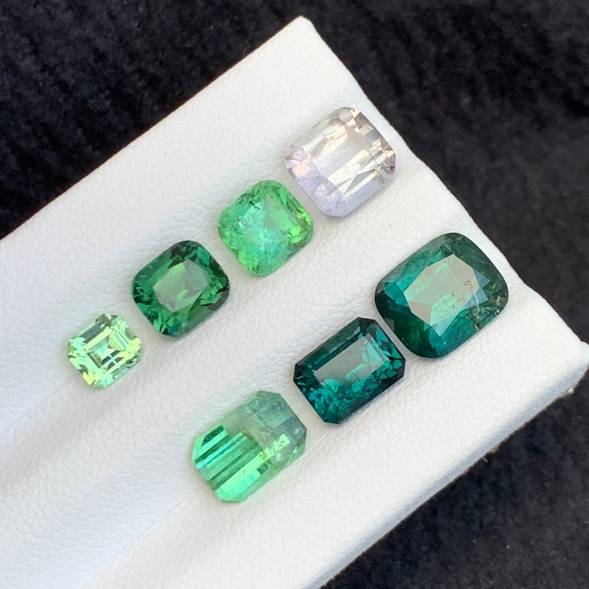 different color stone lot
11 carats tourmaline lot gemstone collection
