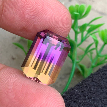 emerald cut ametrine stone

natural bicolor ametrine brazil