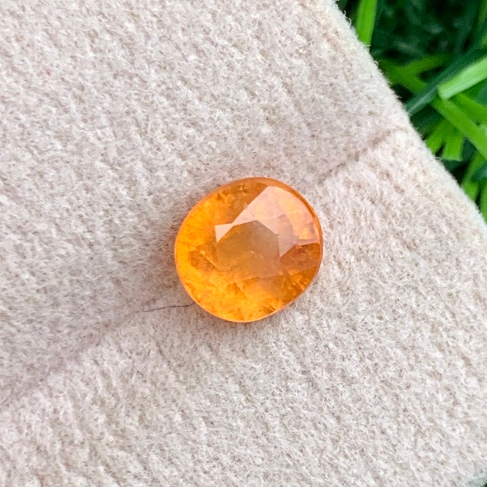 Orange Spessartite Garnet
2.10 carat orange spessartite garnet oval cut