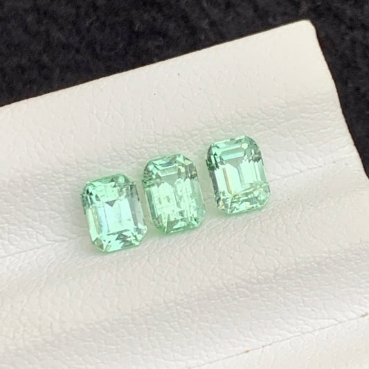 2.20 Carats Natural Emerald Cut Tourmaline – Jewelry Set Gemstone | OneStep Gems
