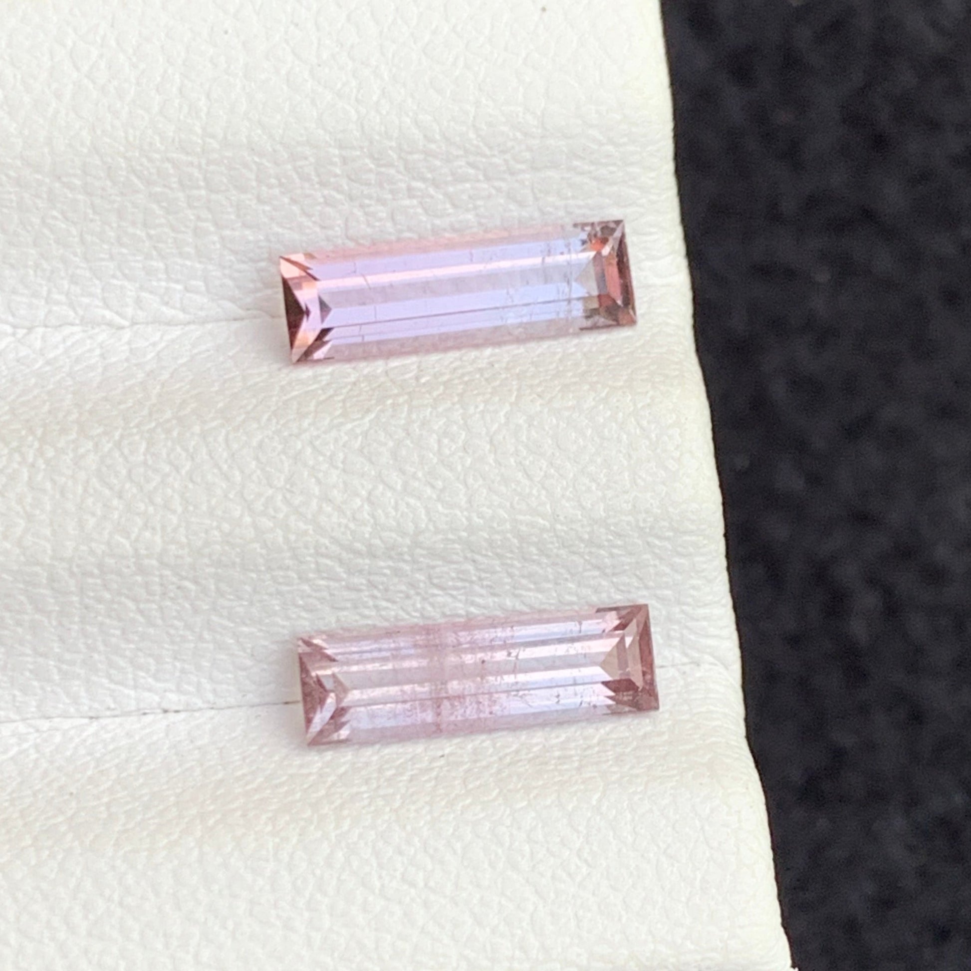 Peach Pink Tourmaline
Peach Pink Tourmaline pair
Peach Pink Tourmaline earrings