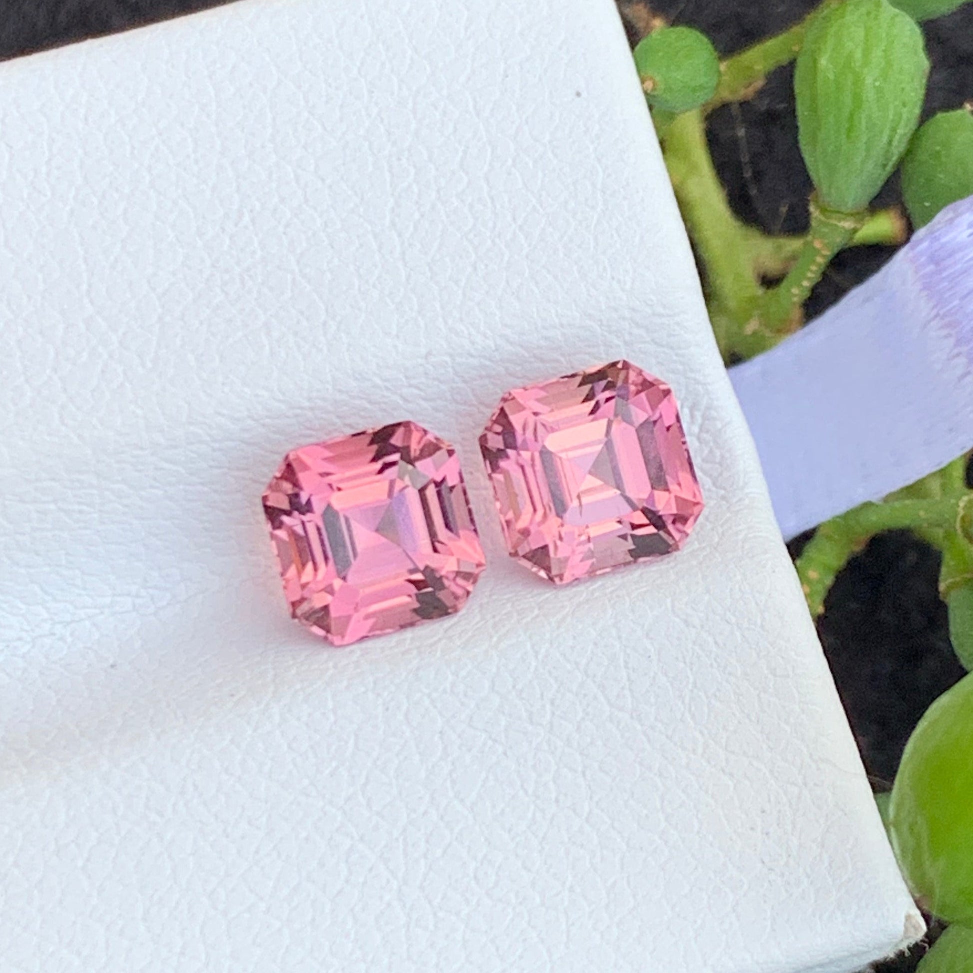 Pink Tourmaline Pair
natural pink tourmaline asscher cut

pink tourmaline earring pair gemstones