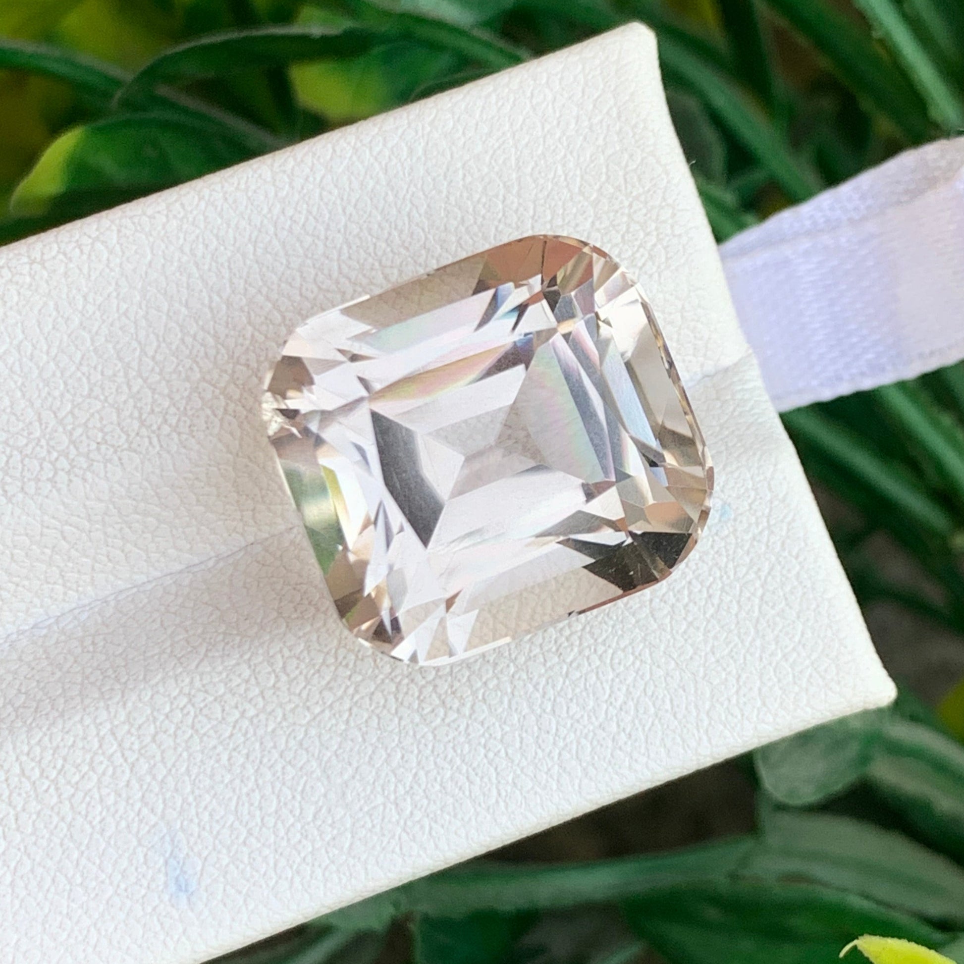 25 carat smoky quartz gemstone cushion cut
natural smoky quartz Pakistan large stone