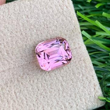 3.04 carats baby pink tourmaline cushion cut gemstone
Natural Afghan baby pink tourmaline loose stone