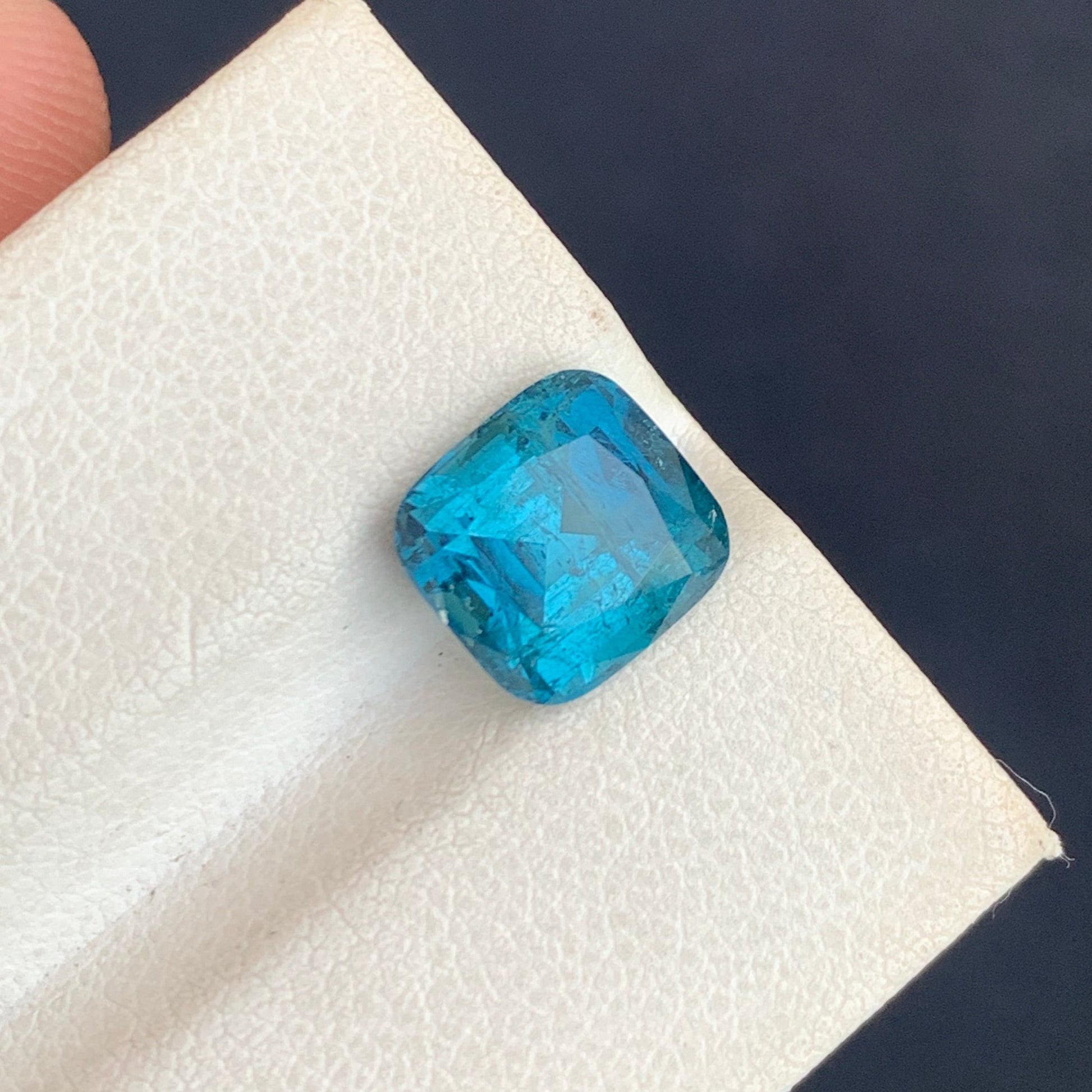 3.10 Carat Ink Blue Tourmaline Gemstone
