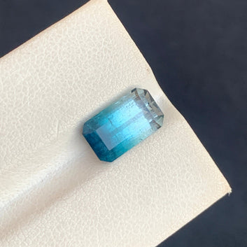 3.50 Carats Loose Bicolor Tourmaline from Afghanistan