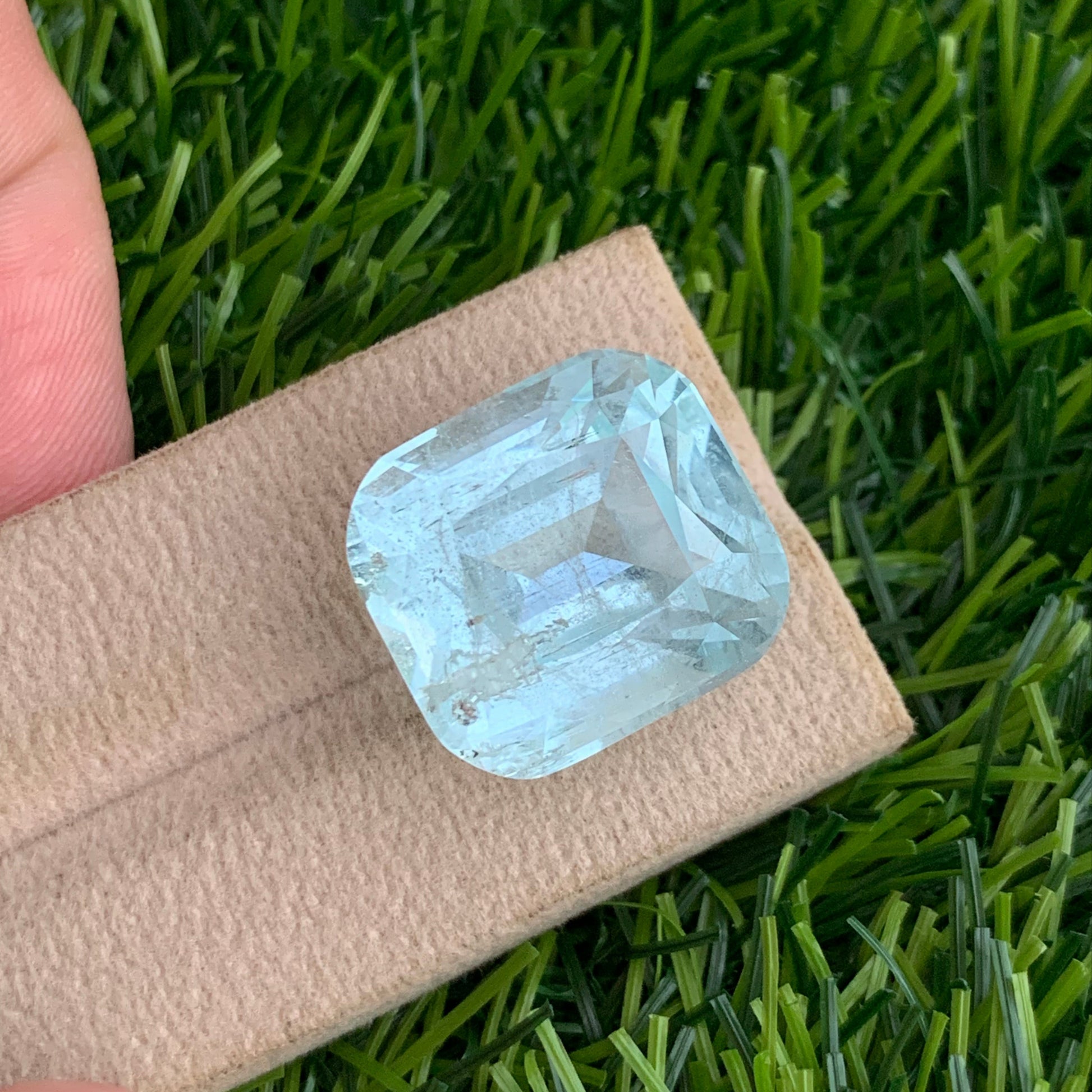 Aquamarine Gemstone
Aquamarine Gemstone jewelry
36.30 Carat Aquamarine Gemstone from Africa
Natural Blue Aquamarine Cushion Shape Gemstone