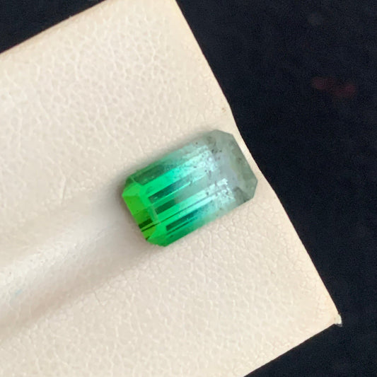 4.15 Carats Bicolor Tourmaline Loose Stone