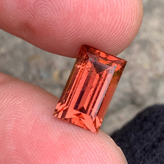 Reddish Peach Tourmaline
Reddish Peach Tourmaline gemstone
Reddish peach tourmaline stone