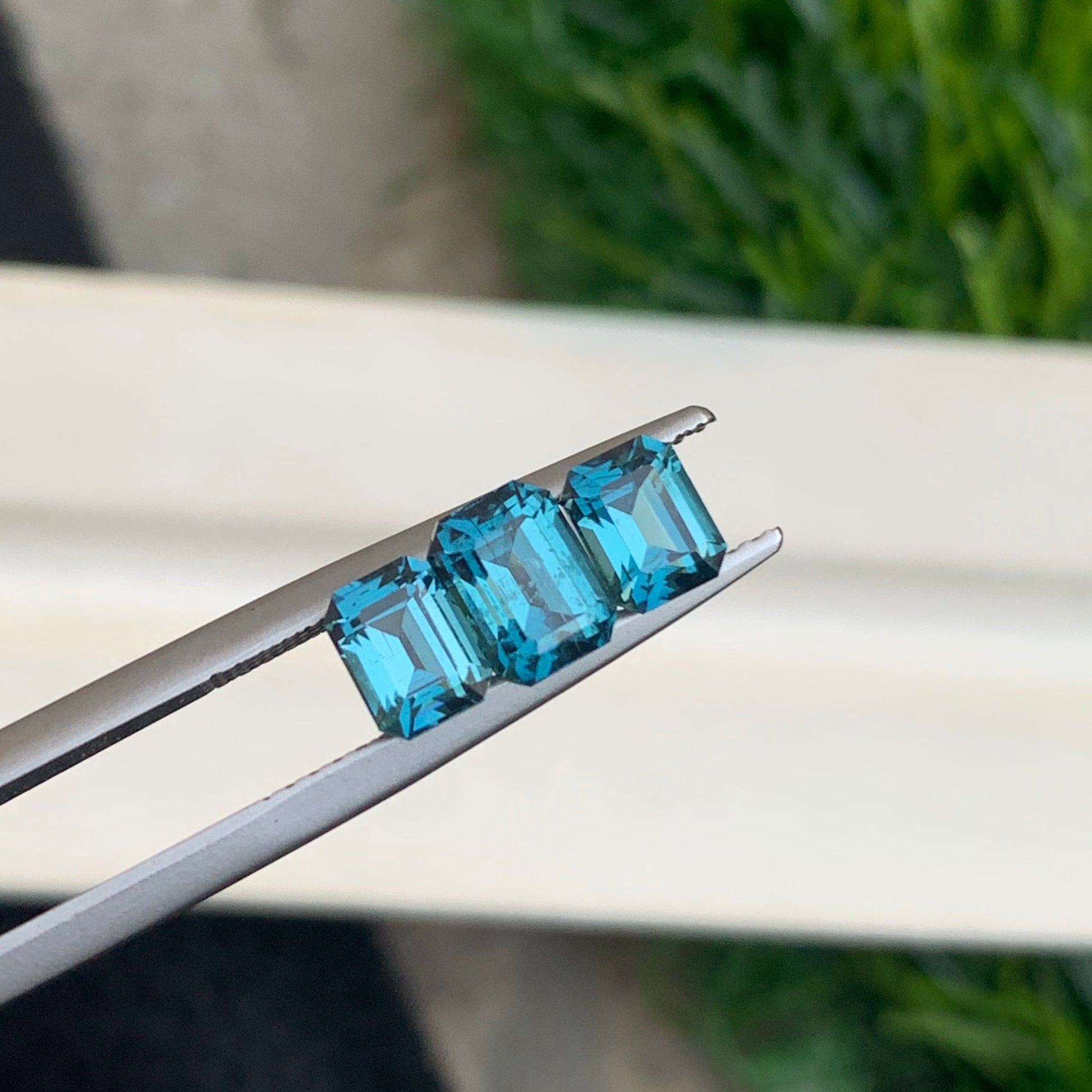 Afghan Blue Tourmaline Ring Stone