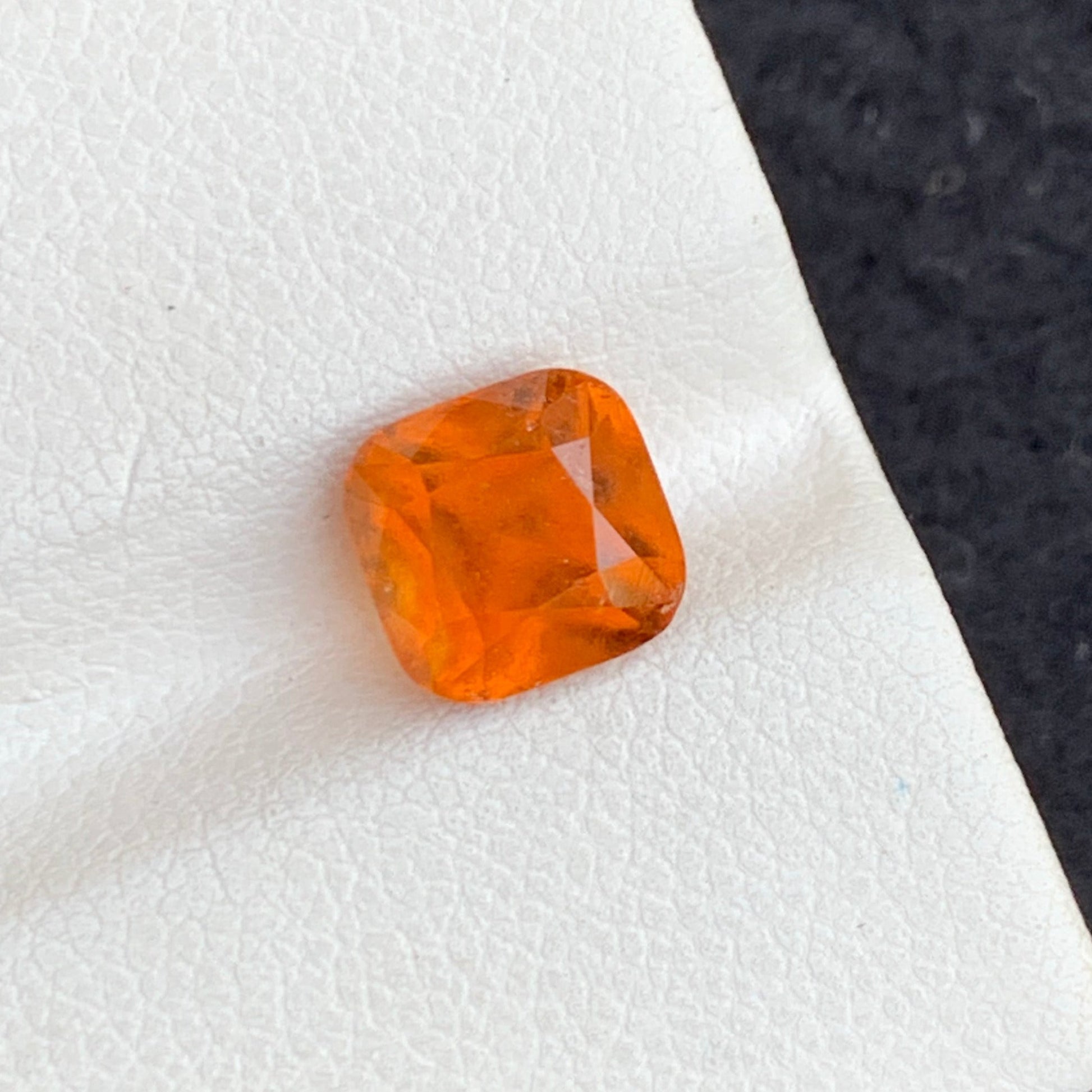 Afghan Hessonite Garnet Gem – Luxury Jewelry Display

