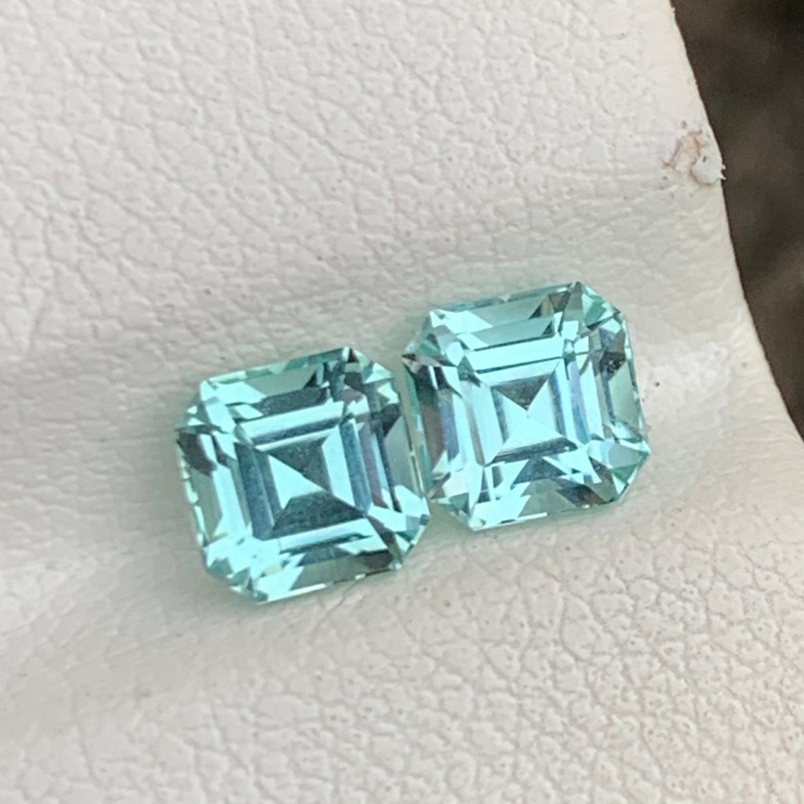 Vivid color Tourmaline stones for studs

Onestep Gems natural Tourmaline pair