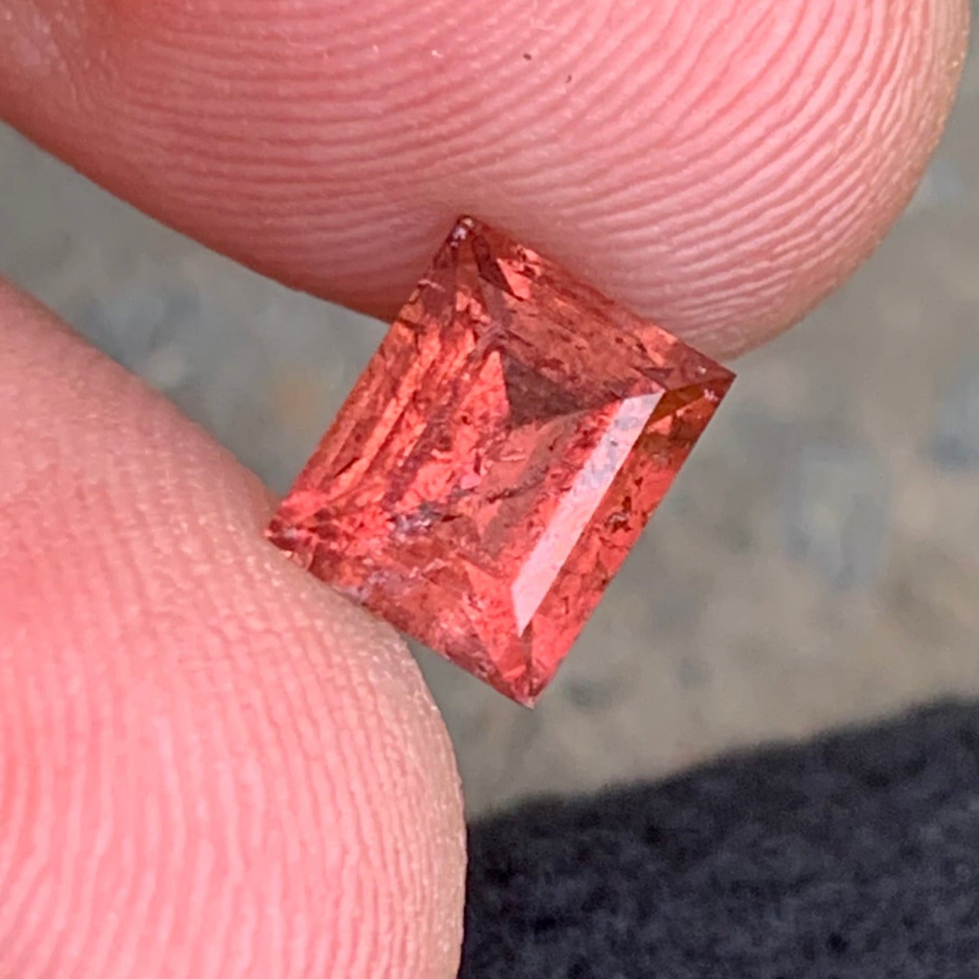 Reddish Orange Tourmaline ring
Natural African Reddish Orange Tourmaline
Baguette Cut Tourmaline for Jewelry