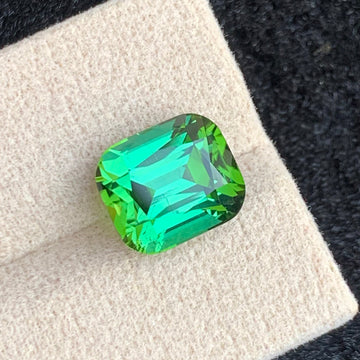 Bluish Green Tourmaline 
Bluish Green Tourmaline jewelry
Bluish Green Tourmaline 6.27 carats cushion cut Afghan gemstone
Natural Afghan bluish green tourmaline loose gemstone