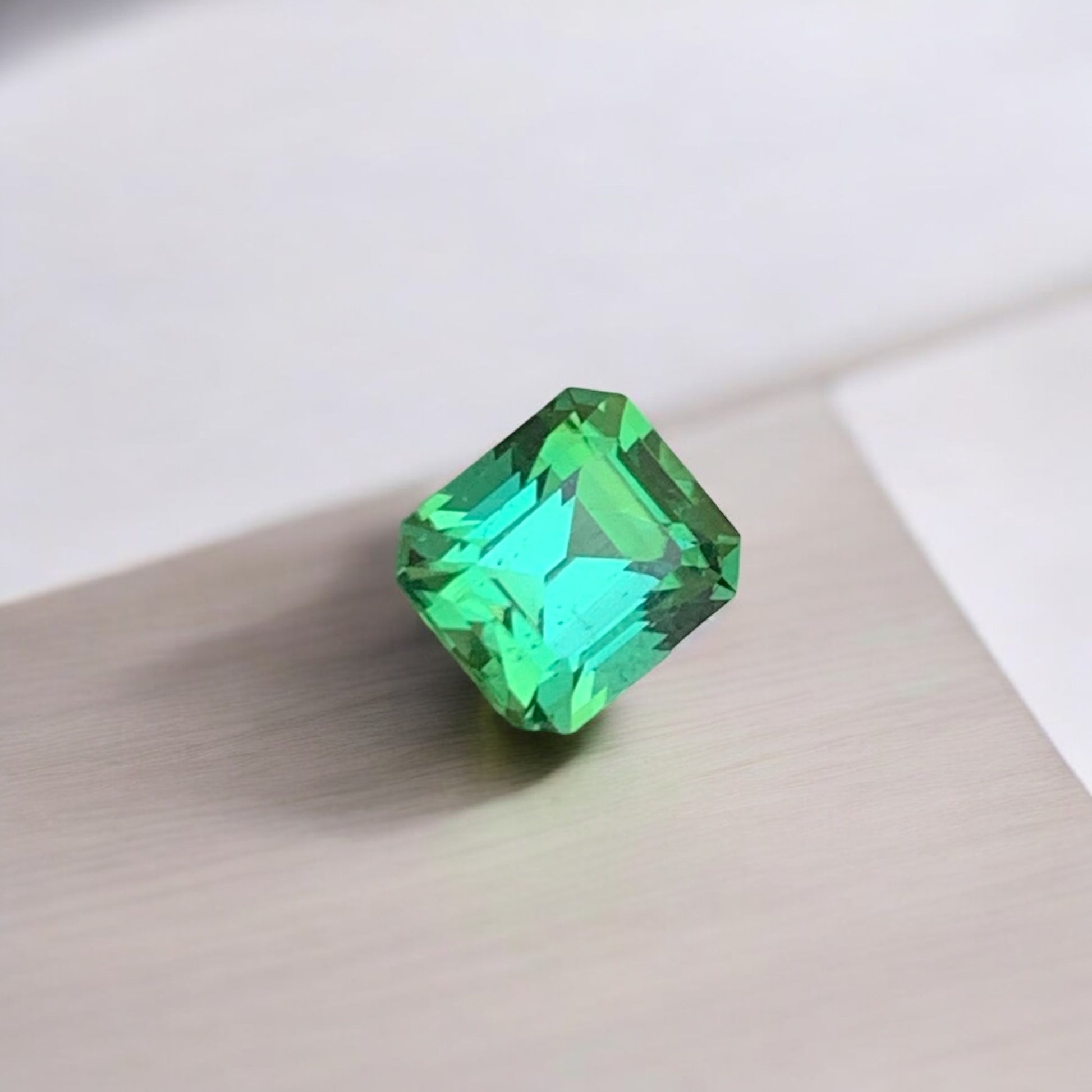 Bluish Green Tourmaline
Bluish green tourmaline gemstone