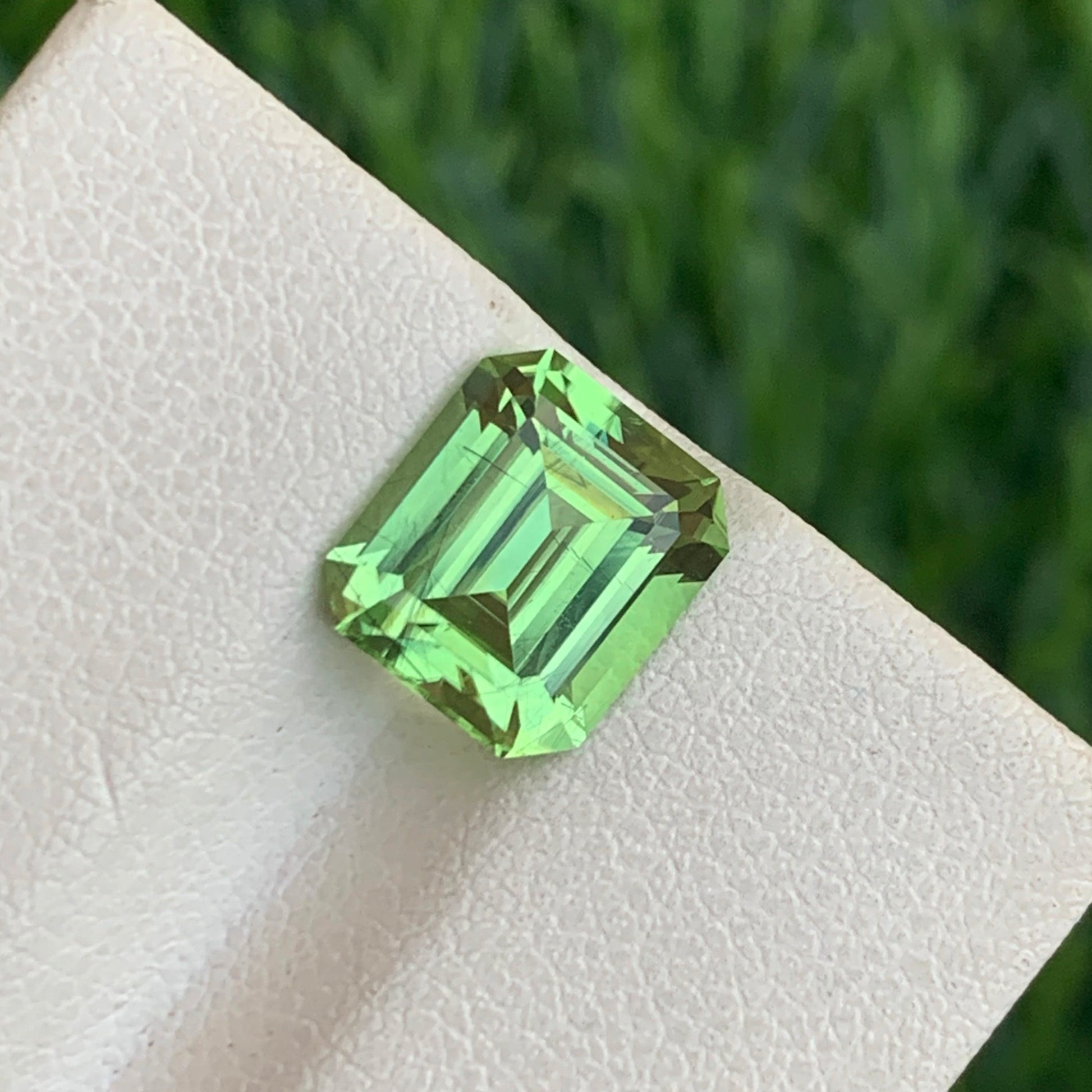 Bright Olive Green Peridot Gemstone