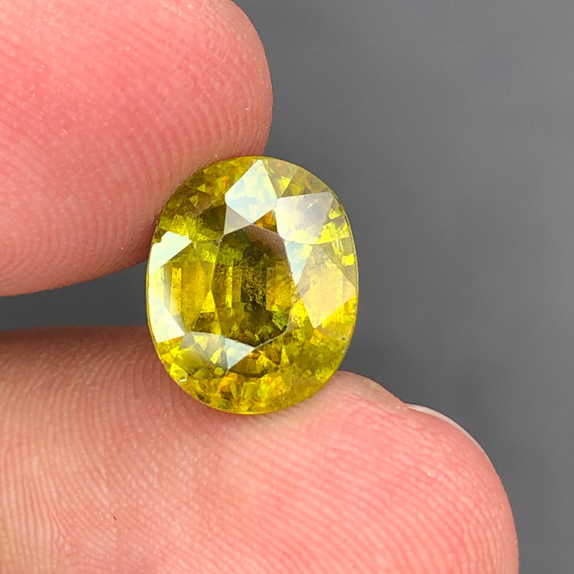 Buy Cushion Cut Titanite Stone Online USA