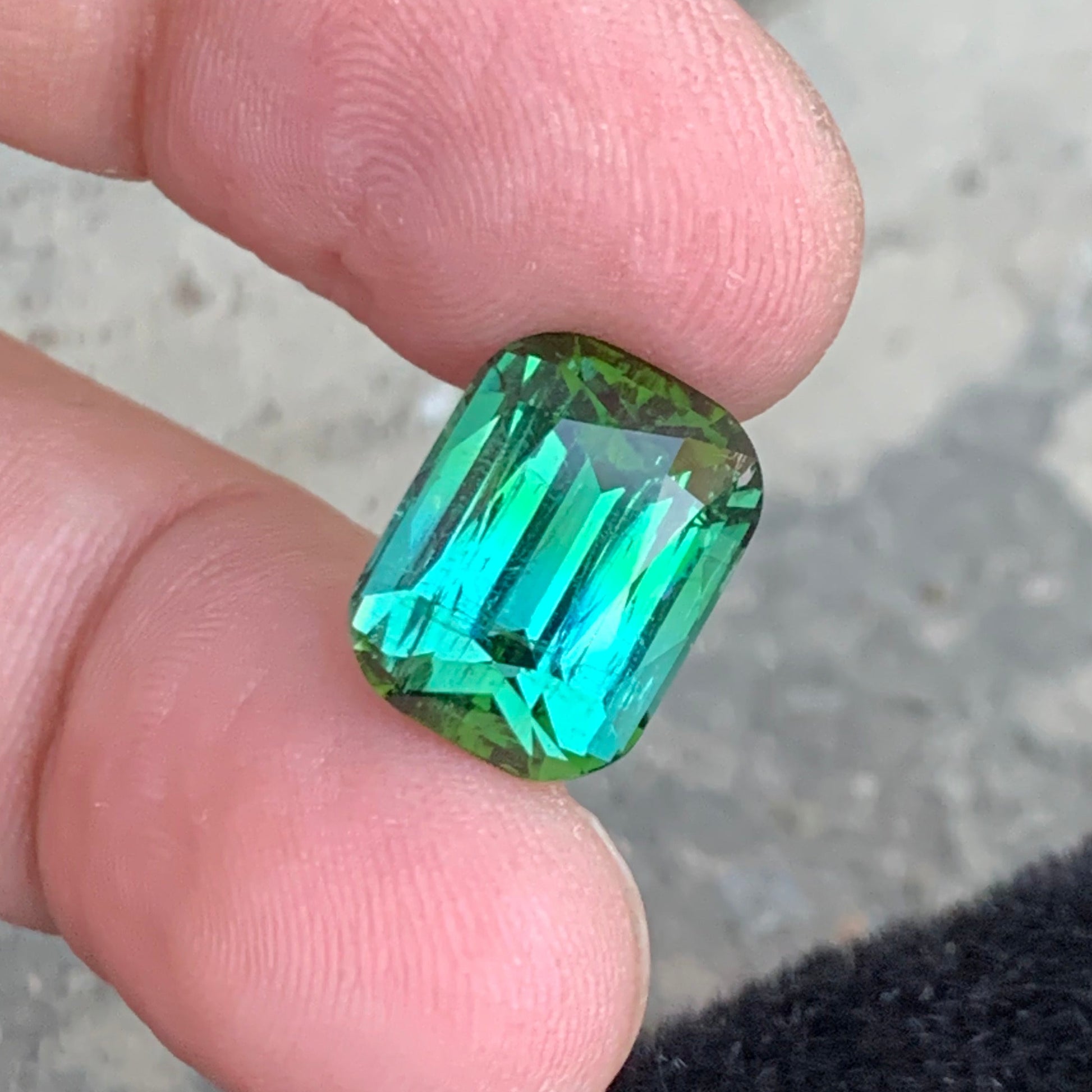 Collector Grade Afghan Tourmaline
Luxury Cushion Cut Tourmaline for Jewelry