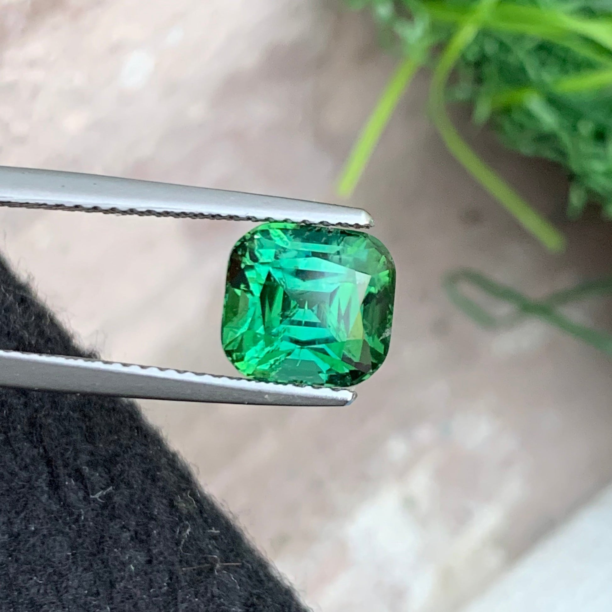 Green Tourmaline Stone
Cushion Cut Green Tourmaline Gemstone from Afghanistan