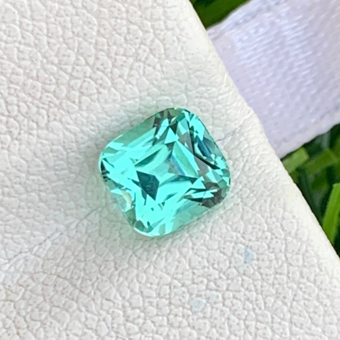 Paraiba-Like Tourmaline Gemstone
Paraiba-Like Tourmaline Jewelry
paraiba like tourmaline cushion cut
1.45 carat tourmaline gemstone
neon blue green tourmaline stone