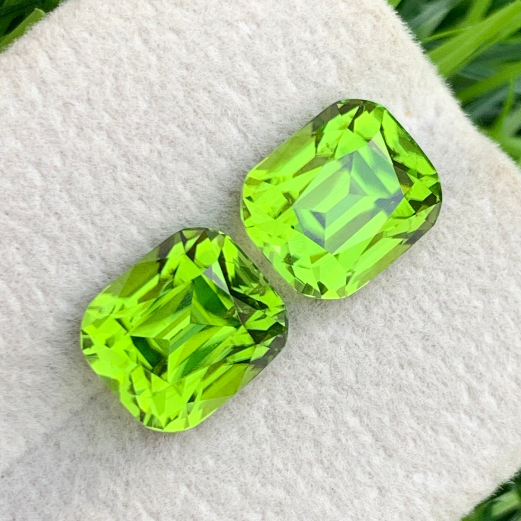 Green Peridot earrings
Green Peridot gift
Cushion Cut Peridot