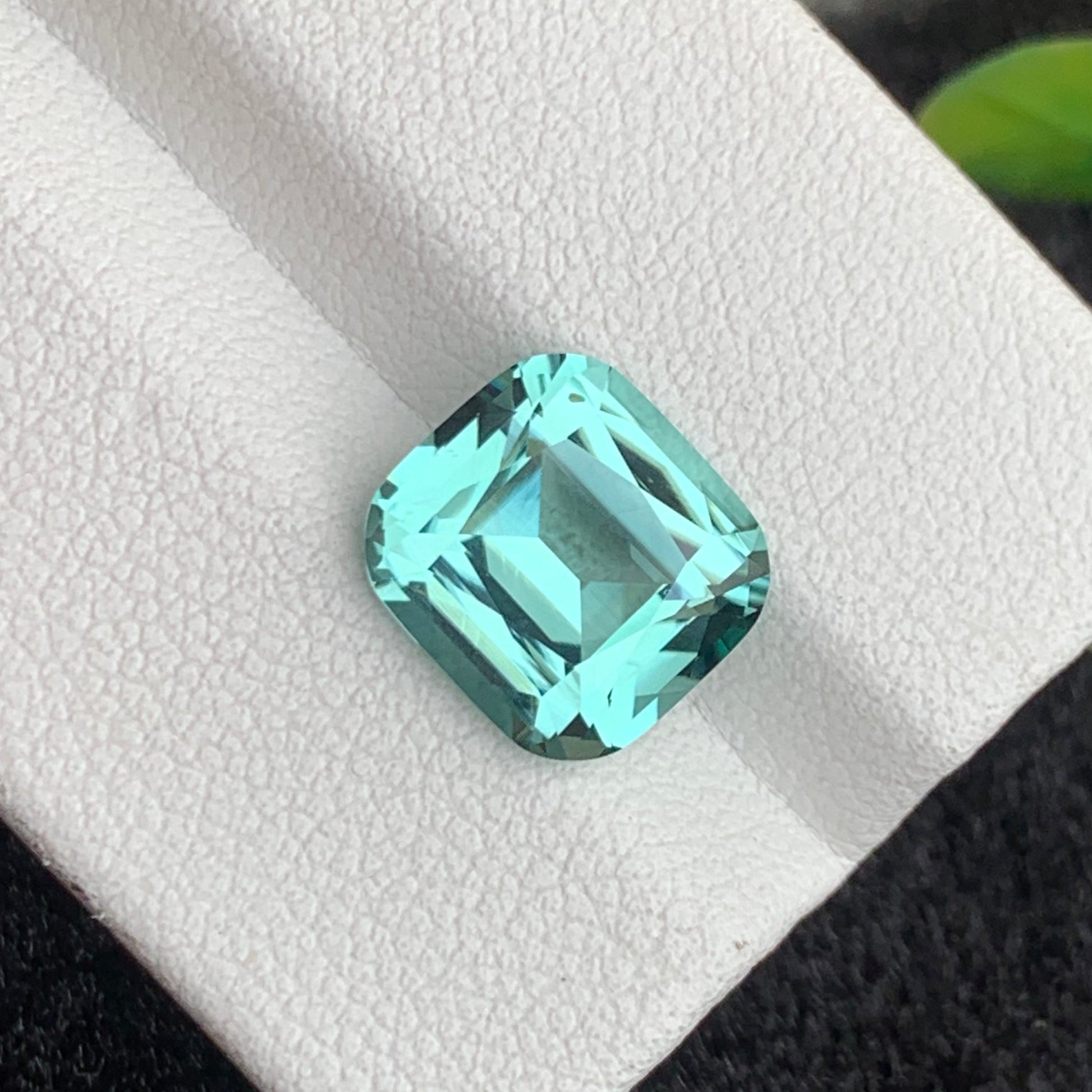 Seafoam Tourmaline Ring
Seafoam Tourmaline Pendant
Cushion cut Seafoam Tourmaline with light green and blue tones
Premium Seafoam Tourmaline gemstone for rings and pendants