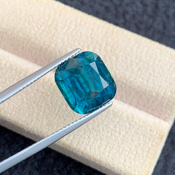 Dark Blue Tourmaline 8.75 carats cushion cut Afghan gemstone
Natural Afghan indicolite tourmaline loose gemstone