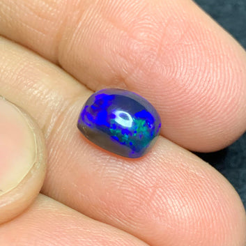 Loose Blue Opal
Ethiopian Opal Rainbow Fire Gemstone

Rectangular Blue Opal Loose Stone USA