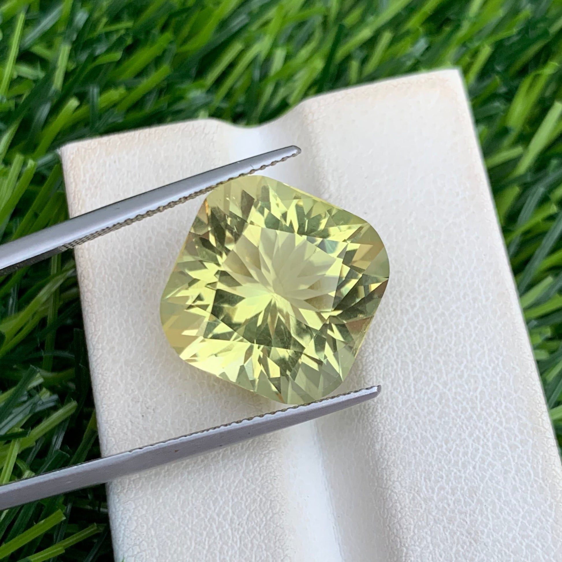 Faceted Lemon Quartz Yellow Gemstone Onestep Gems