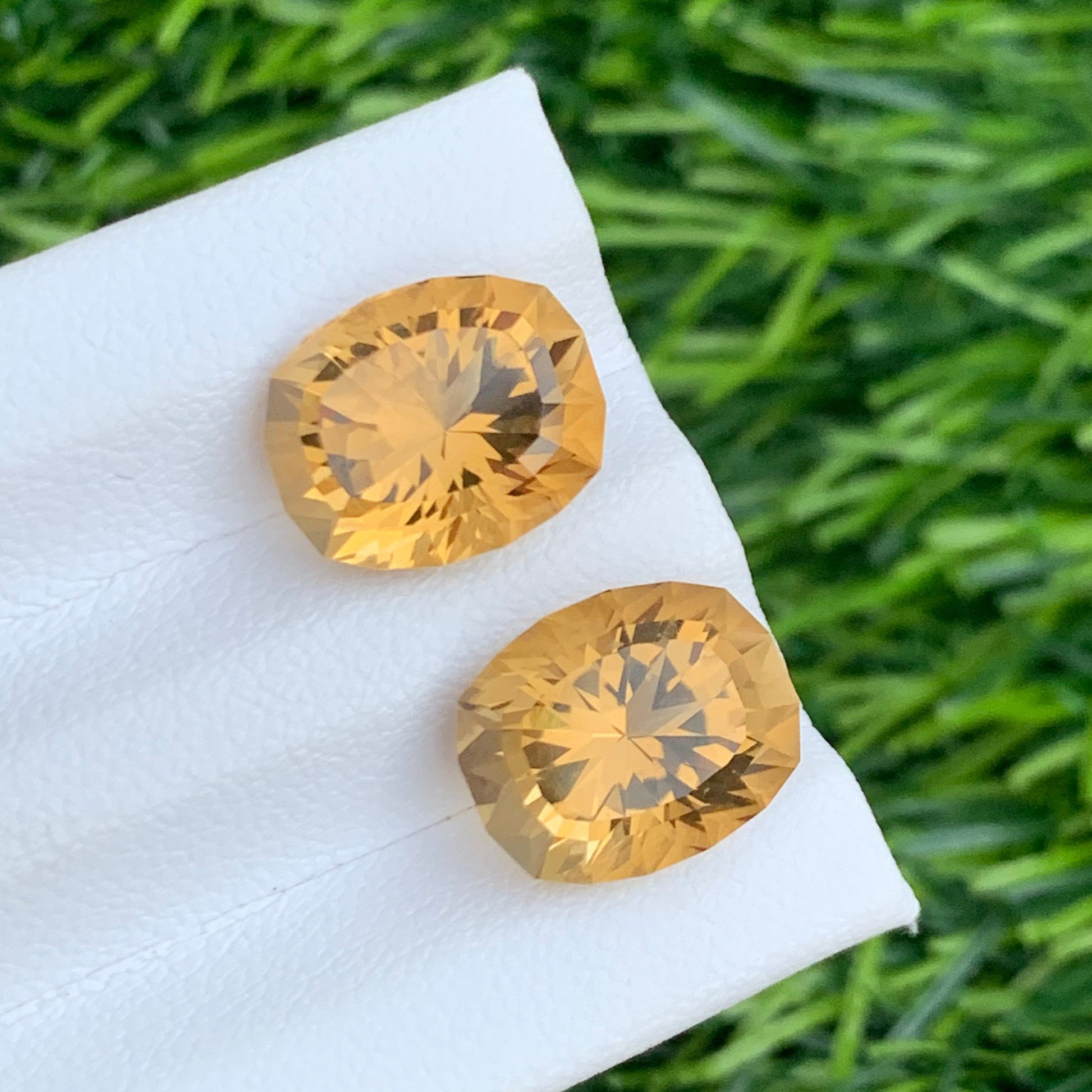 Citrine Oval Shape pair
Fancy Oval Citrine Pair for Elegant Earrings