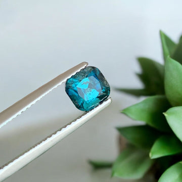 ink blue tourmaline
Gorgeous Ink Blue Tourmaline Cushion