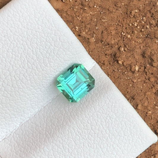seafoam green tourmaline
 Green Tourmaline Loose Stone from Afghanistan
