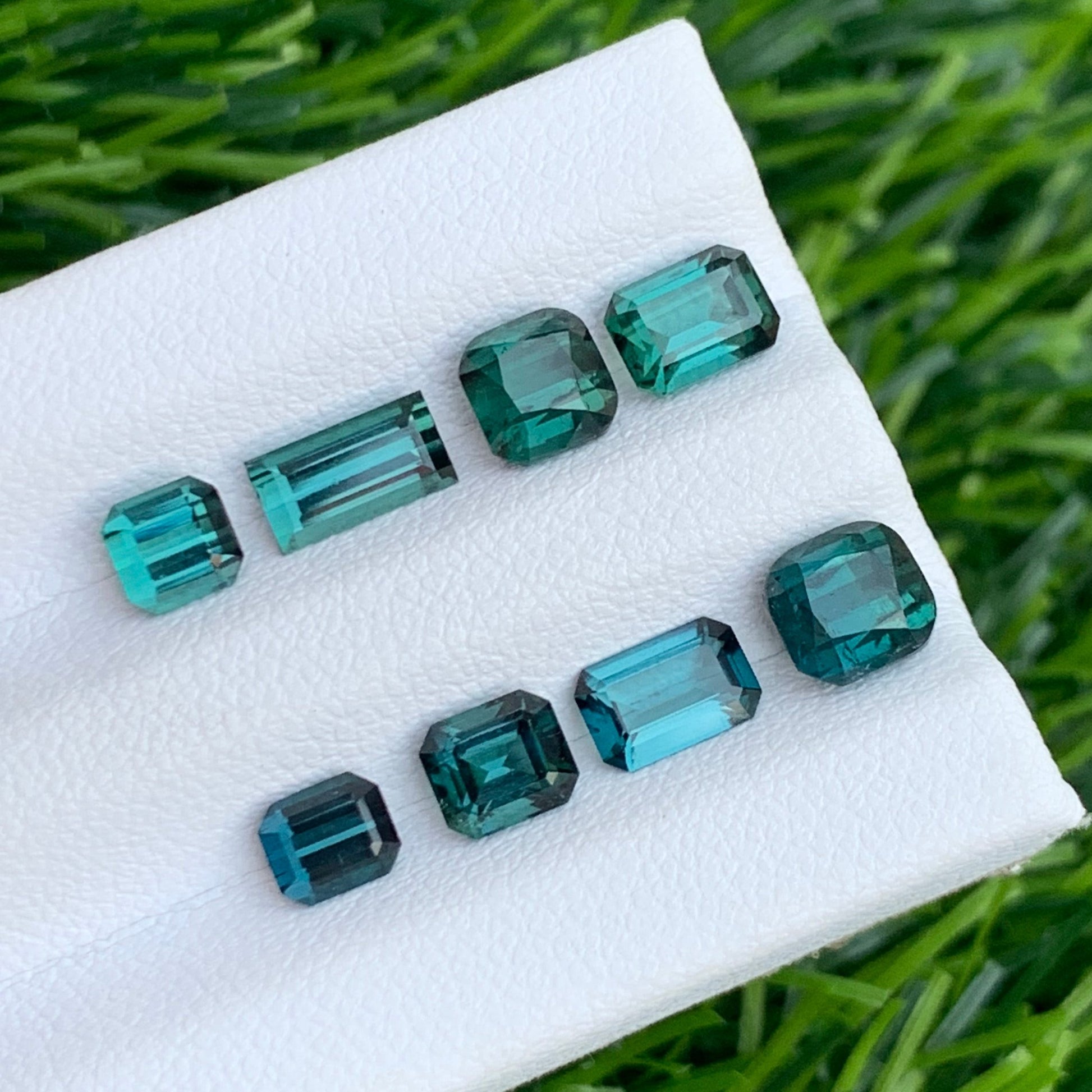 Green blue tourmaline jewelry stones USA
Bluish Green Tourmaline Lot