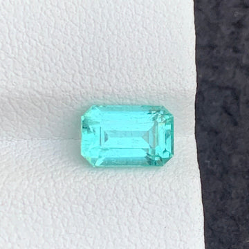 Greenish Seafoam Tourmaline 
Greenish Seafoam Tourmaline 
Greenish Seafoam Tourmaline 1.75 carats emerald cut Afghan gemstone
Natural Afghan seafoam tourmaline loose gemstonejewelry