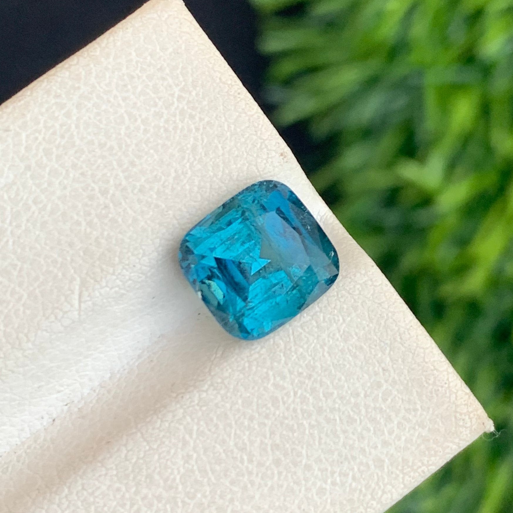 Healing Ink Blue Tourmaline Loose Gemstone