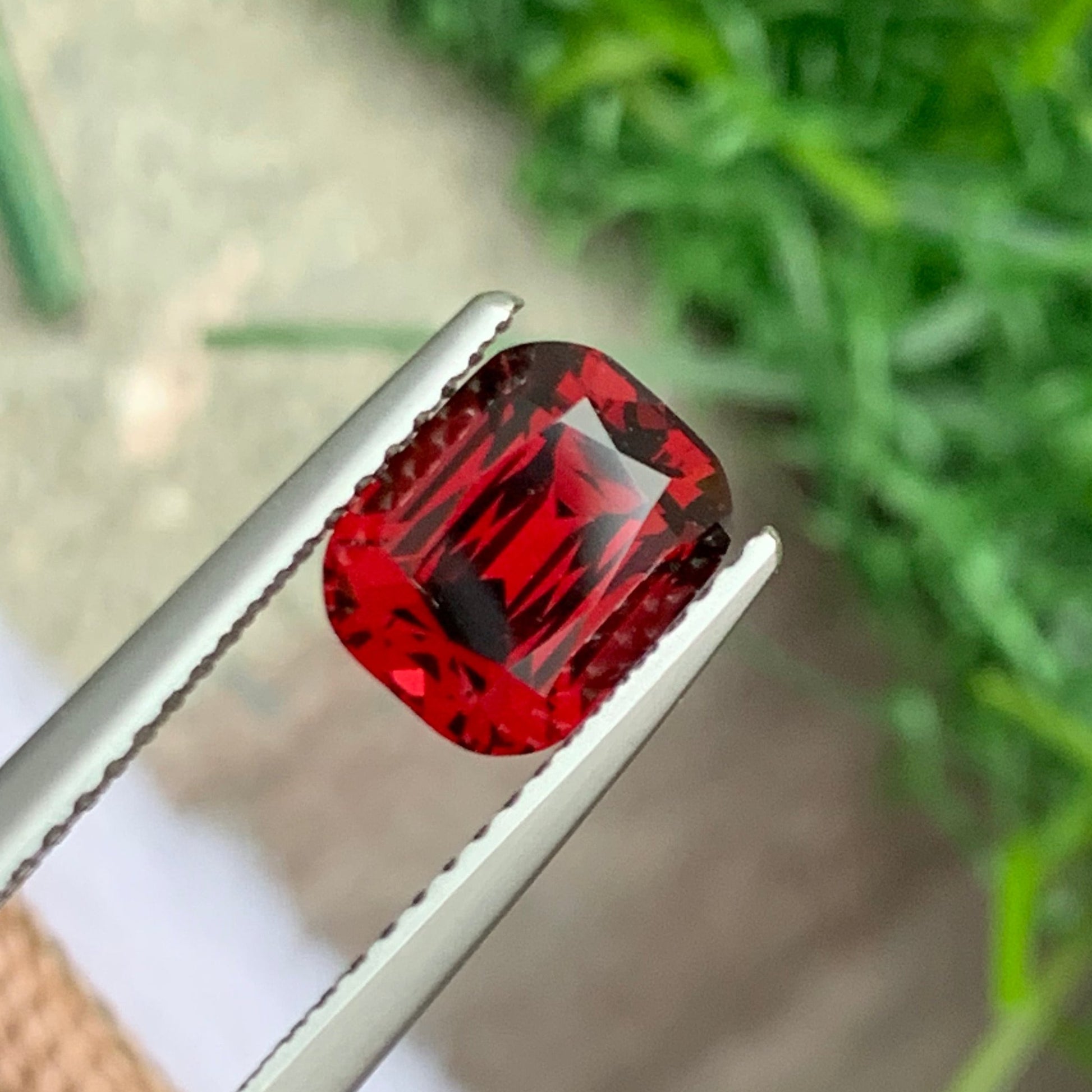 Healing Red Garnet Crystal by Onestep Gems
