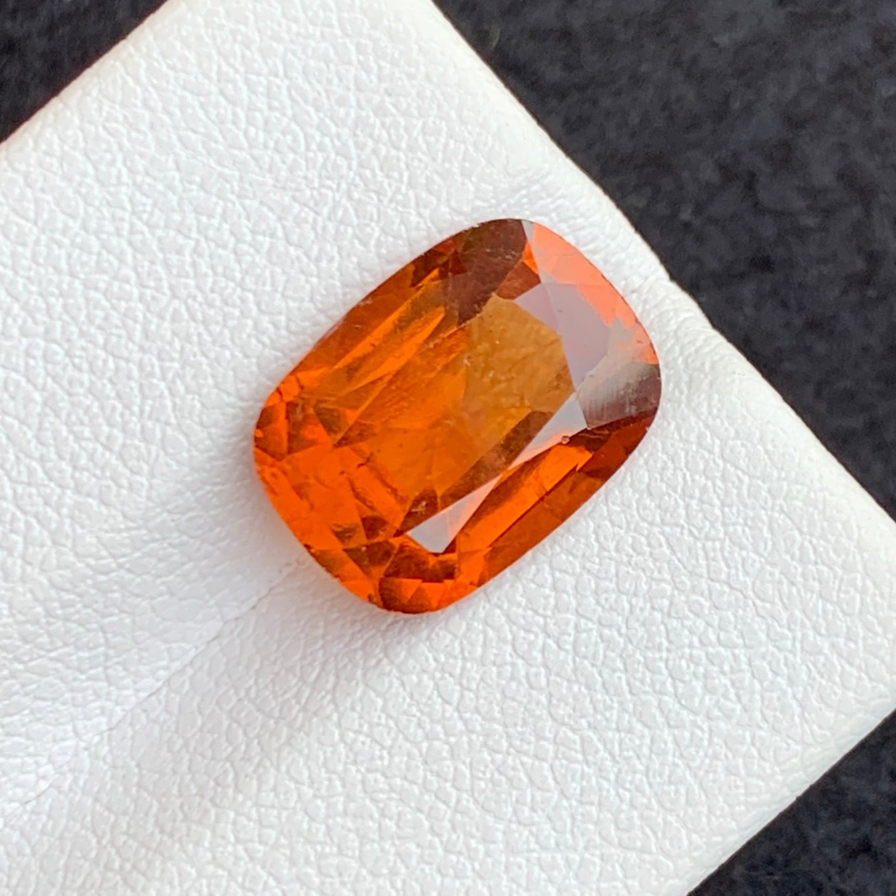 Afghan hessonite garnet gemstone