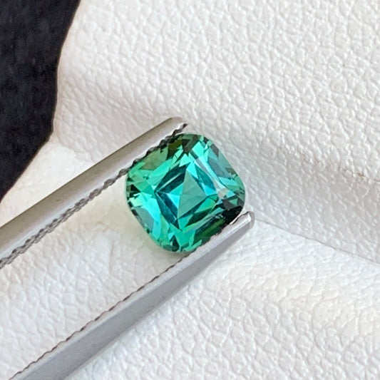 Bluish green tourmaline