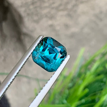 dark ink blue tourmaline